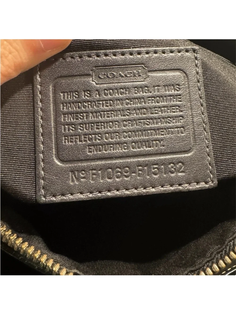 Coach Chelsea Brown Signature Leather Satchel